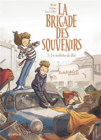 Couverture du livre « La brigade des souvenirs Tome 3 : la voiture de Bob » de Marko et Carbone et Mia Cee Cee aux éditions Dupuis