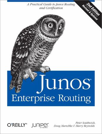 Couverture du livre « Junos enterprise routing » de Peter Southwick aux éditions O Reilly