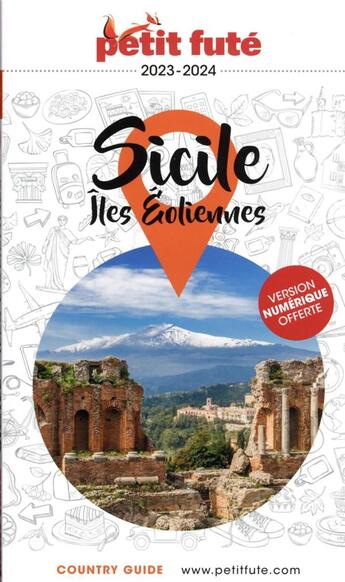 Couverture du livre « Guide sicile 2023 petit fute - iles eoliennes » de Collectif Petit Fute aux éditions Le Petit Fute