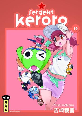 Couverture du livre « Sergent Keroro Tome 19 » de Mine Yoshizaki aux éditions Kana