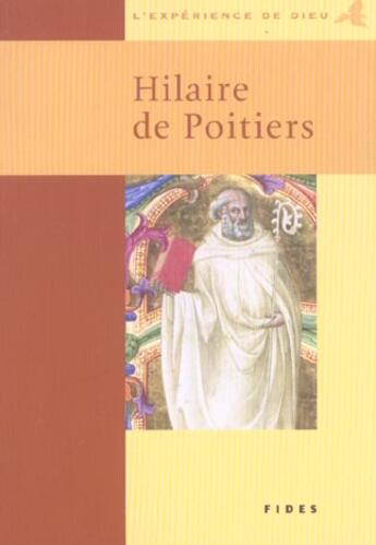 Couverture du livre « Hilaire de poitiers » de  aux éditions Fides