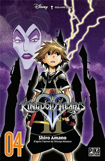 Couverture du livre « Kingdom Hearts II Tome 4 » de Shiro Amano et Tetsuya Nomura aux éditions Pika