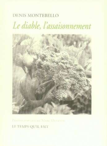 Couverture du livre « Le diable, l'assaisonnement » de Montebello/Deneyer aux éditions Le Temps Qu'il Fait