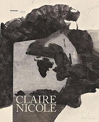 Couverture du livre « Claire nicole etat en poesie » de Claire Nicole aux éditions Till Schaap