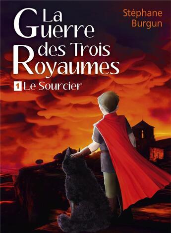 Couverture du livre « La guerre des trois royaumes t.1 : le sourcier » de Stéphane Burgun aux éditions Librinova