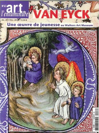 Couverture du livre « Art de l'enluminure n 63 van eyck breviaire usage rouen- decembre fevrier 2018 » de  aux éditions Faton Revue