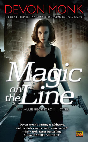 Couverture du livre « Magic on the Line » de Monk Devon aux éditions Penguin Group Us