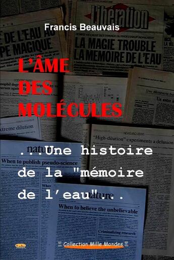 Couverture du livre « L'âme des molécules - Une histoire de la 