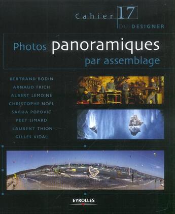 Couverture du livre « Photos panoramiques par assemblage cahier no17 - vol17 » de Bodin B. aux éditions Eyrolles