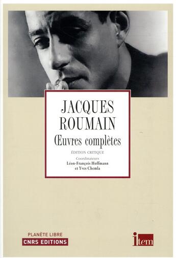 Couverture du livre « Oeuvres complètes » de Jacques Roumain aux éditions Cnrs
