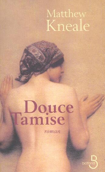 Couverture du livre « Douce tamise » de Matthew Kneale aux éditions Belfond