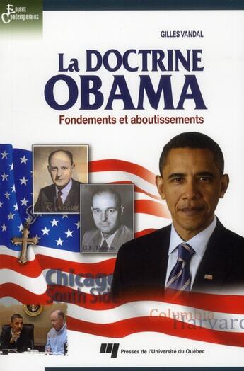 Couverture du livre « La doctrine Obama » de Gilles Vandal aux éditions Pu De Quebec