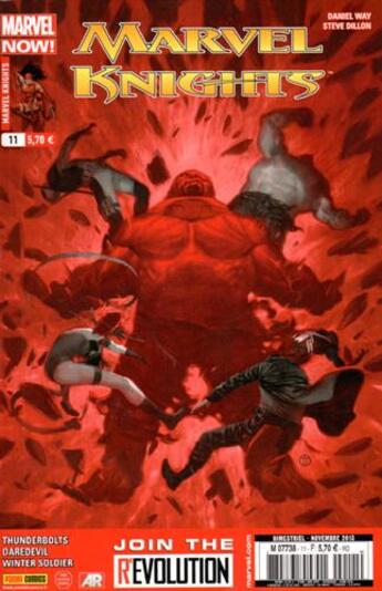 Couverture du livre « Marvel knights 11 » de Brubaker/Guice aux éditions Panini Comics Mag