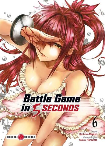 Couverture du livre « Battle game in 5 seconds Tome 6 » de Kashiwa Miyako et Saizo Harawata aux éditions Bamboo