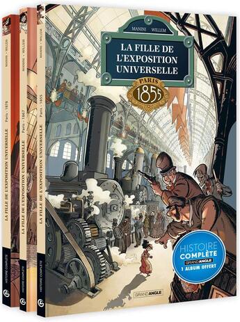 Couverture du livre « La fille de l'exposition universelle : Tome 1 à Tome 3 » de Jack Manini et Etienne Willem aux éditions Bamboo