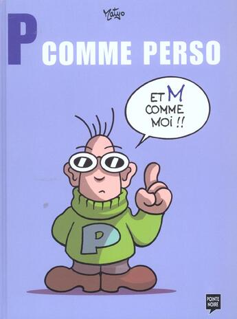 Couverture du livre « P comme perso t.1 » de Matyo aux éditions Pika