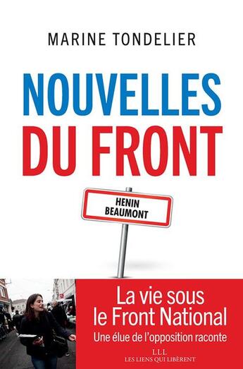 Couverture du livre « Nouvelles du front » de Marine Tondelier aux éditions Les Liens Qui Liberent