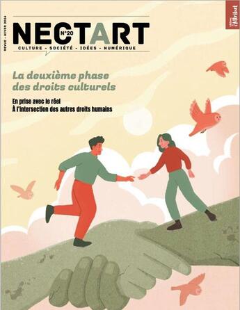 Couverture du livre « NECTART#20 : La deuxième phase des droits culturels - Janvier 2025 » de Nectart aux éditions Revue L'attribut