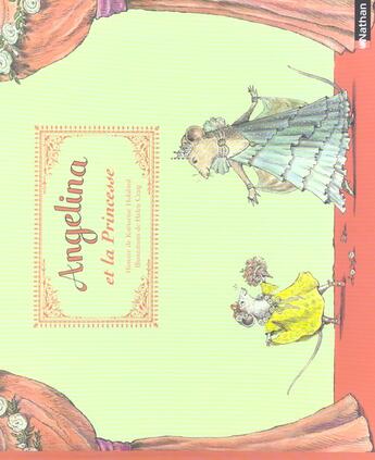 Couverture du livre « Angelina Et La Princesse » de Katharine Holabird aux éditions Nathan