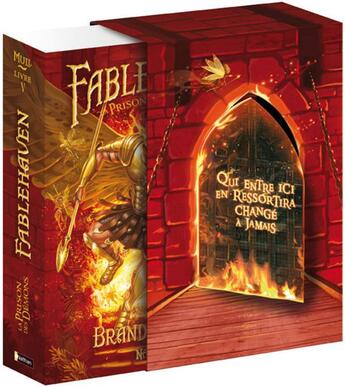 Couverture du livre « Fablehaven Tome 5 ; la prison des démons » de Brandon Mull aux éditions Nathan