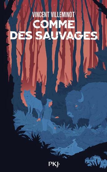 Couverture du livre « Comme des sauvages » de Vincent Villeminot aux éditions Pocket Jeunesse