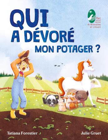 Couverture du livre « Qui a dévoré mon potager ? » de Tatiana Forestier aux éditions Books On Demand