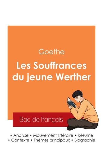 Couverture du livre « Réussir son Bac de français 2025 : Analyse de La Souffrance du jeune Werther de Goethe » de Goethe aux éditions Bac De Francais