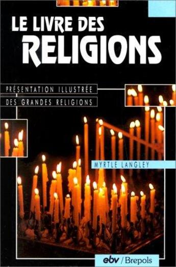 Couverture du livre « Livre des religions (le) » de Langley M aux éditions Brepols