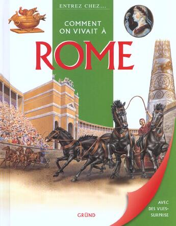 Couverture du livre « Comment on vivait a rome » de Neil Grant aux éditions Grund