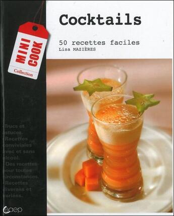 Couverture du livre « Cocktails » de Lisa Mazieres aux éditions Saep
