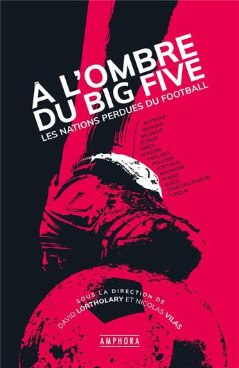 Couverture du livre « À l'ombre du big-five : les nations perdues du football » de Julien Laurens et David Lortholary et Raphael Brosse et Guillaume Gauthier et Martial Debaux et Johann Crochet aux éditions Amphora