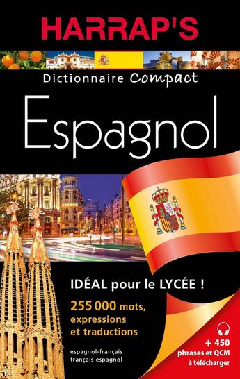 Couverture du livre « Dictionnaire Harrap's compact ; espagnol-français / français-espagnol (édition 2016) » de  aux éditions Harrap's