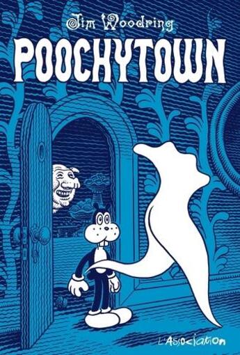 Couverture du livre « Poochytown » de Jim Woodring aux éditions L'association