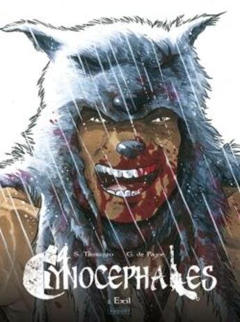 Couverture du livre « Cynocéphales Tome 2 : exil » de Stefano Tamiazzo et Gris De Payne aux éditions Paquet