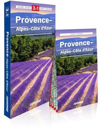 Couverture du livre « Provence-Alpes-Côte d'Azur (édition 2021) » de  aux éditions Expressmap