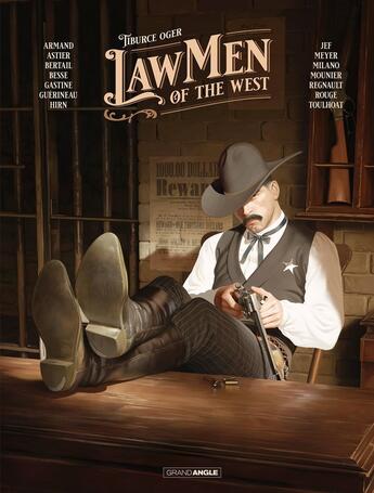 Couverture du livre « Lawmen of the west - histoire complète » de Alain Mounier et Dominique Bertail et Tiburce Oger et Laurent Astier et Mario Milano et Richard Guerineau aux éditions Bamboo