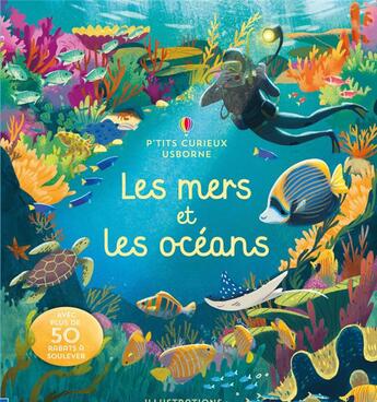 Couverture du livre « Les mers et les océans » de Megan Cullis et Bao Luu aux éditions Usborne