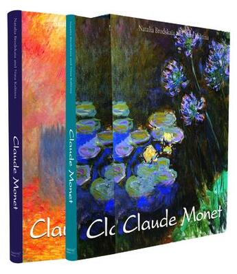 Couverture du livre « Claude Monet ; coffret » de Nathalia Brodskaia et Nina Kalitina aux éditions Parkstone International