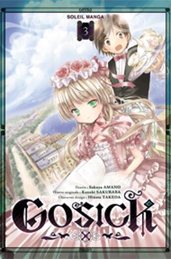 Couverture du livre « Gosick t.3 » de Sakuya Amano et Kazuki Sakuraba aux éditions Soleil