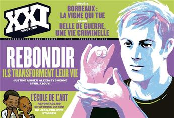 Couverture du livre « REVUE XXI n.26 : rebondir ; ils transforment leur vie » de Revue Xxi aux éditions Xxi