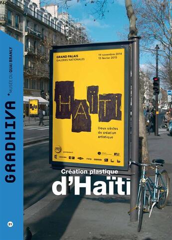 Couverture du livre « GRADHIVA N.21 ; deux siècles de création artistique Haïti » de  aux éditions Quai Branly