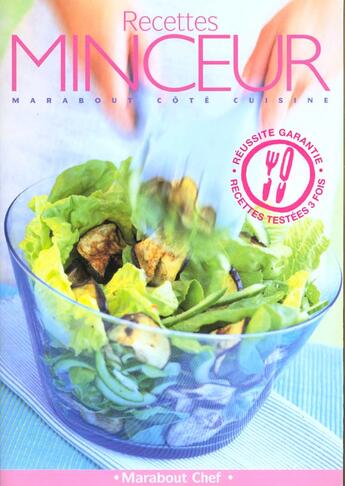 Couverture du livre « Recettes Minceur » de Pamela Clark aux éditions Marabout