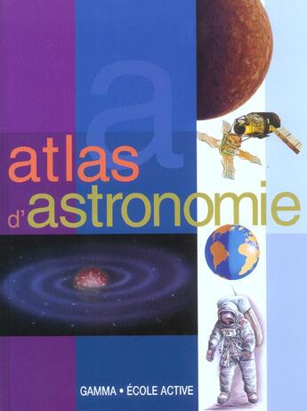 Couverture du livre « Atlas d'astronomie » de Jose Tola aux éditions Circonflexe