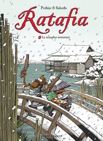 Couverture du livre « Ratafia Tome 5 : le nénuphar instantané » de Nicolas Pothier et Frederik Salsedo aux éditions Vents D'ouest