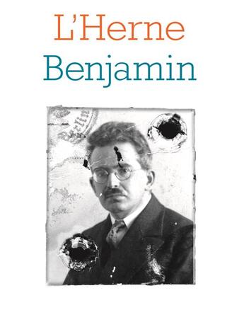 Couverture du livre « Walter Benjamin » de  aux éditions L'herne