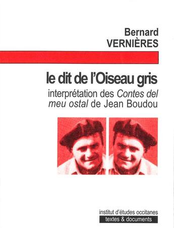 Couverture du livre « Le dit de l'oiseau gris ; analyse des 