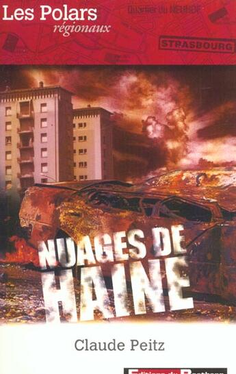 Couverture du livre « Nuages de haine » de Claude Peitz aux éditions Bastberg