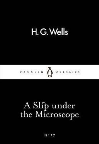 Couverture du livre « A slip under the microscope » de Herbert George Wells aux éditions Adult Pbs