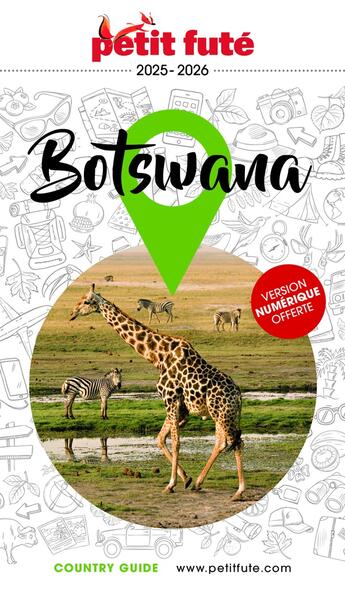 Couverture du livre « Country guide : Botswana (édition 2025) » de Collectif Petit Fute aux éditions Le Petit Fute