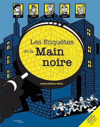 Couverture du livre « Les enquetes de la main noire » de Press Hans Jurgen aux éditions Actes Sud